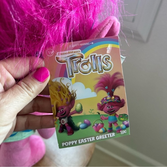 Trolls poppy Easter stand up greeter doll plush - Picture 2 of 4